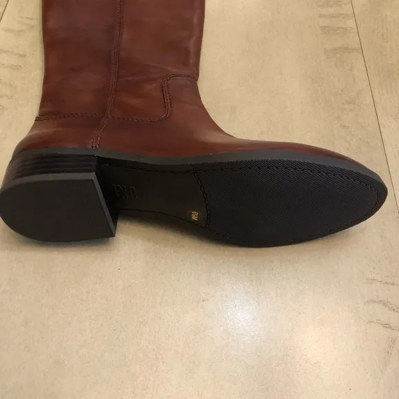 INC Womens Fawne Leather Over The Knee Riding Boots Size 6.5