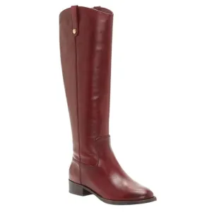 INC Women's Fawne Riding Boots Burgundy Size 10 1/2