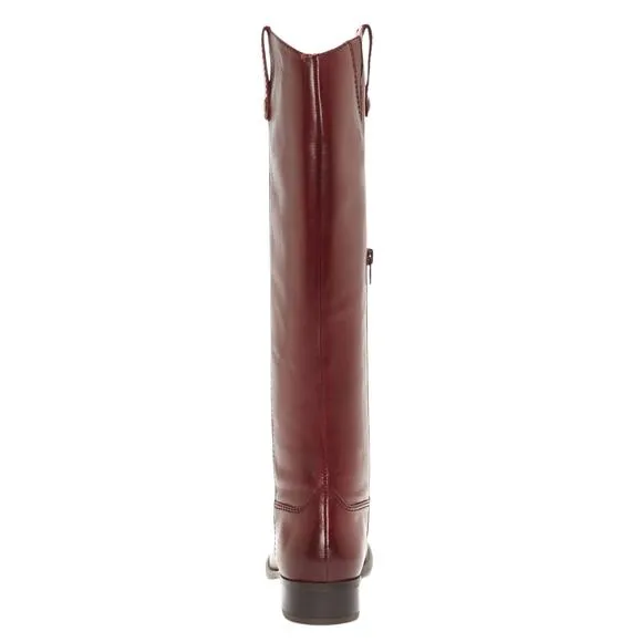 INC Women's Fawne Riding Boots Burgundy Size 10 1/2