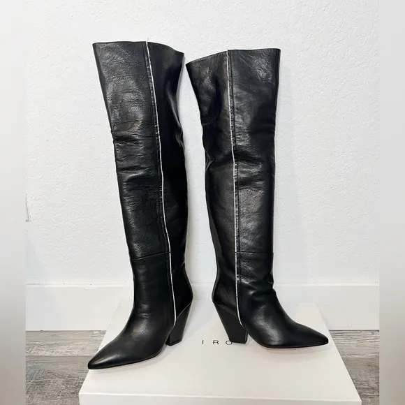 IRO Knee High Leather Boots