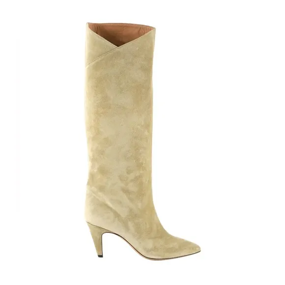 Isabel Marant Lispa Suede Knee Boots
