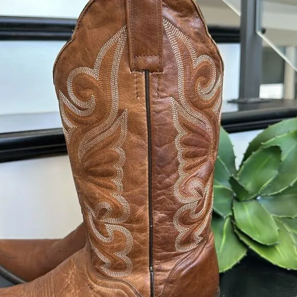 J. B. Dillon cowboy boots, genuine goat leather men’s 8 1/2 B like new.