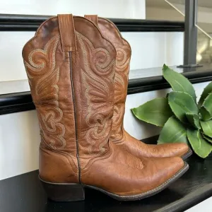 J. B. Dillon cowboy boots, genuine goat leather men’s 8 1/2 B like new.