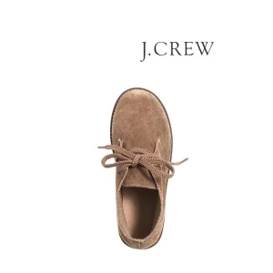 J. Crew NWT Crewcuts Boys’ or Girls’ Suede Lace Up Boots Brown Size 13