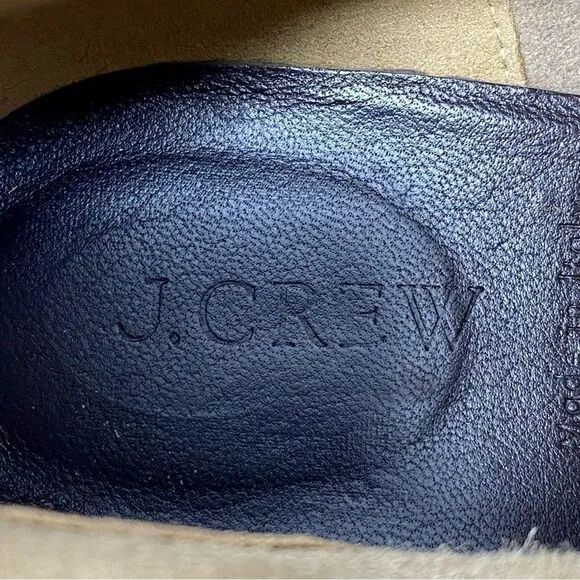 J. Crew Suede Wedge Ankle Boots- Size 8