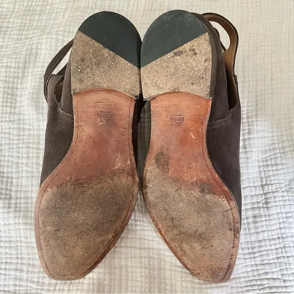 Jack Erwin | Brown Suede Harness Boots