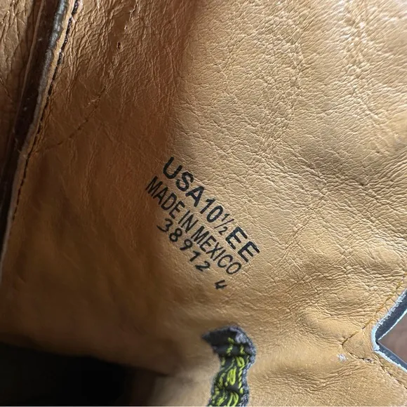 J.B. Dillon Genuine Goat Leather Cowboy Boots