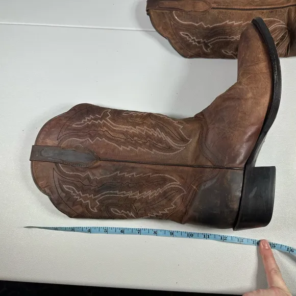 J.B. Dillon Genuine Goat Leather Cowboy Boots
