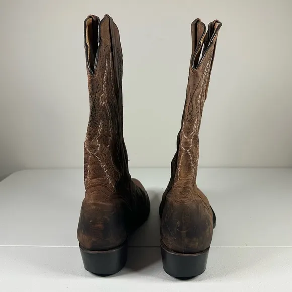 J.B. Dillon Genuine Goat Leather Cowboy Boots