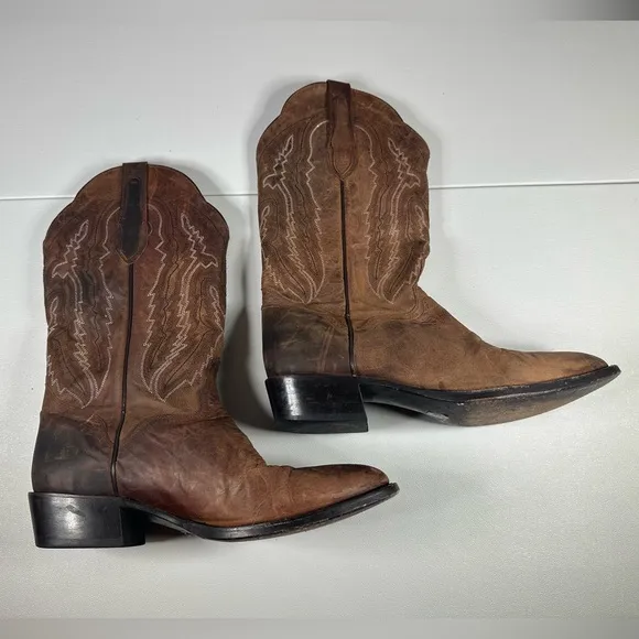 J.B. Dillon Genuine Goat Leather Cowboy Boots