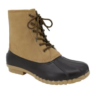 JBU Men's Maine Duck Waterproof Boots Tan Size 12
