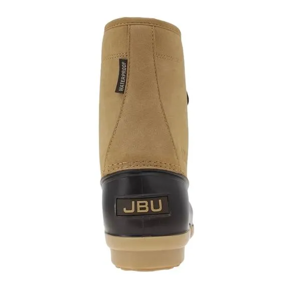 JBU Men's Maine Duck Waterproof Boots Tan Size 12