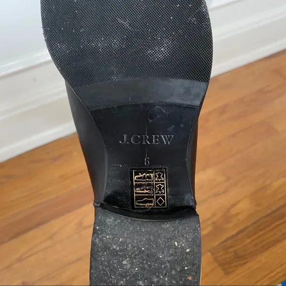 J.Crew Black Riding Boots