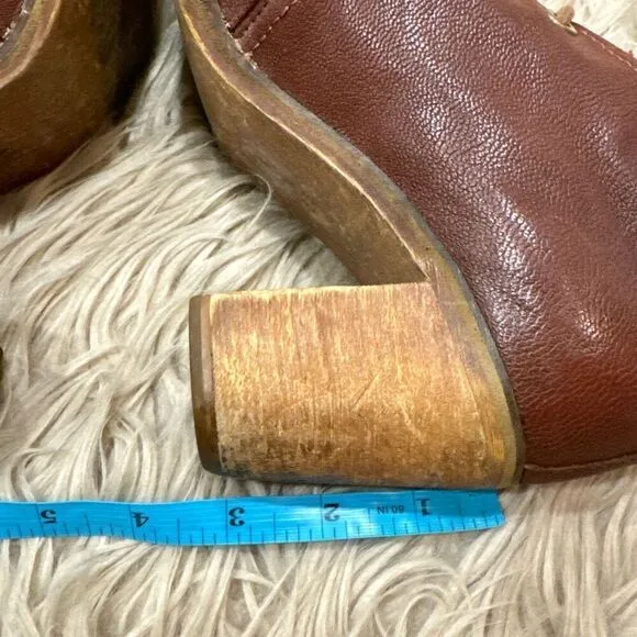 Jeffrey campbell boxxy leather boots size 8.5