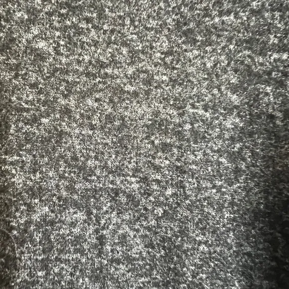 Jess &amp; Jane 1X black heathered Tunic Top Pullover USA Made 1X