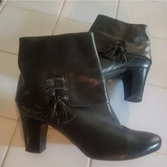 Jildor Ankle black boots Size 9 M Medium