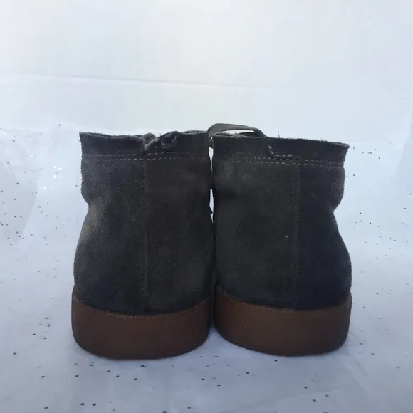 John Varvatos USA Gray Suede Lace Up Chukka Shoe Boot - Size 11.5 M