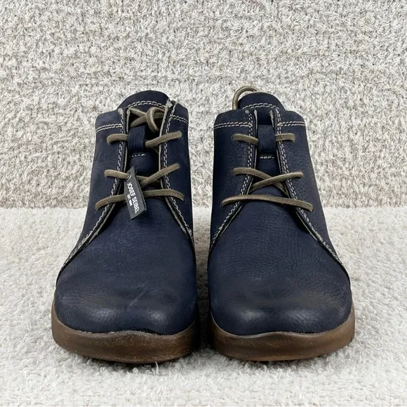 Josef Seibel Boots Womens 39/US 8-8.5 Ocean Blue‎ Conny 56 Sherpa Lined Comfort