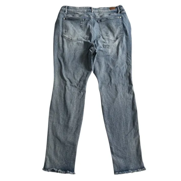 Judy Blue Boyfriend Fit High Rise Jeans 22W Casual Stretch Denim Comfort Classic