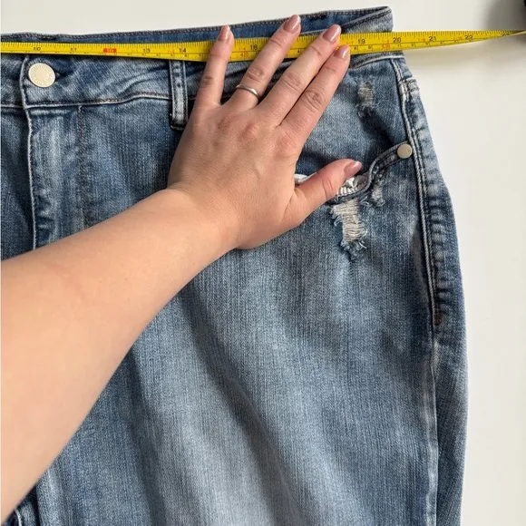 Judy Blue Boyfriend Fit High Rise Jeans 22W Casual Stretch Denim Comfort Classic