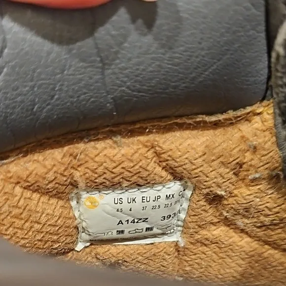 Juniors Gray Timberland Boots
