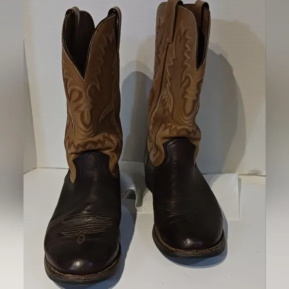 JUSTIN BOOTS 11D BROWN‎ TAN