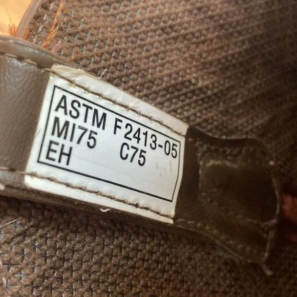 Justin Boots JB1112 Brown Leather Cowboy Farm Boots Western Shoe Size Mens 10D