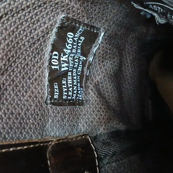 Justin Brown Western Rodeo Boots Size 10D