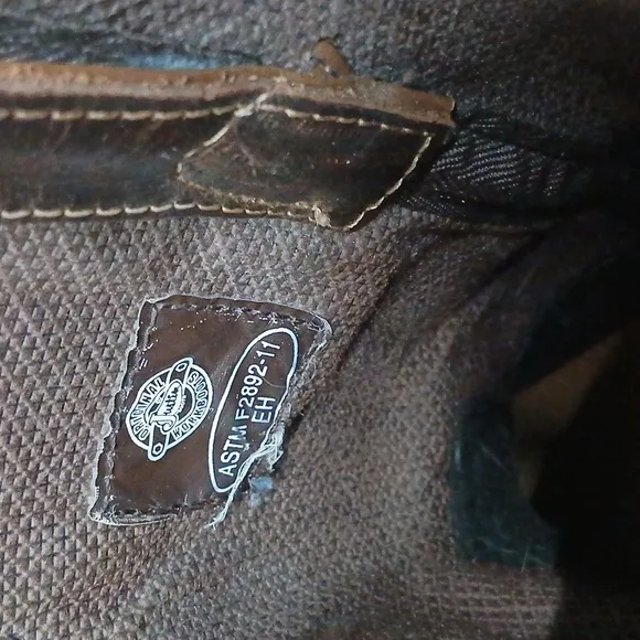 Justin Brown Western Rodeo Boots Size 10D