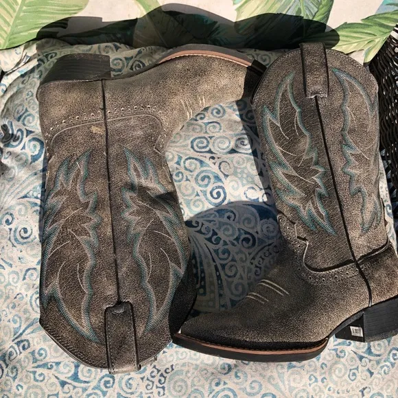 Justin L2722 women’s boots CALIMERO GRAPHITE BOMBER - 7