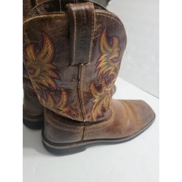 Justin Waterproof Work US 8 D Men Boots ASTM F2892 -11 Eh Original WK4960