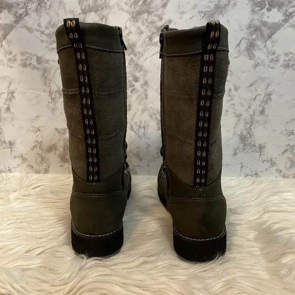 Kamik Ariel Waterproof Boot in Charcoal, Size 6
