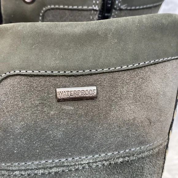 Kamik Ariel Waterproof Boot in Charcoal, Size 6