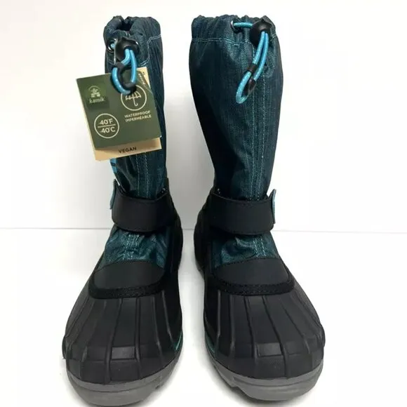 Kamik Kids Shockwave Waterproof Boots Size 6 M Big Kid