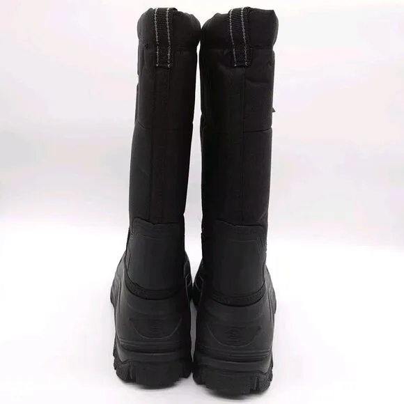 Kamik Mens‎ Size 11 Wide Greenbay 4W Snow Boots Black Waterproof Removable Liner