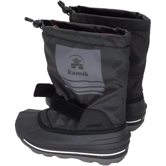Kamik Shockwave (Little Kid/Big Kid) Black Size 4 Big Kid M