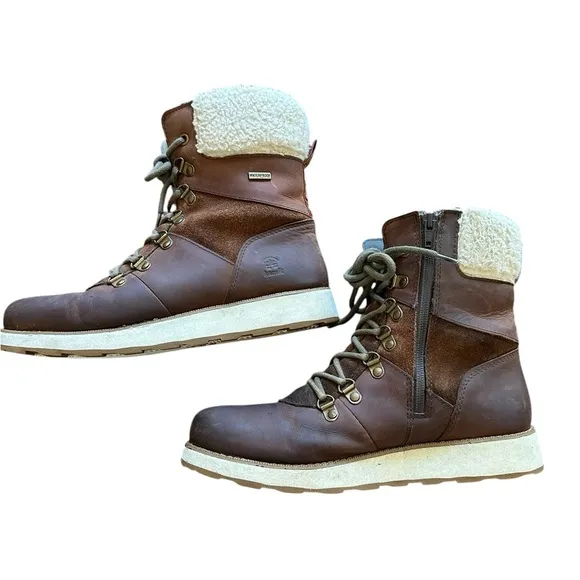 Kamik Women’s Ariel F Boots Leather Cognac 9.5