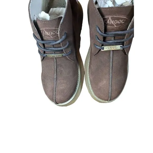 Kangol brown suede boots. In excellent condition size 7