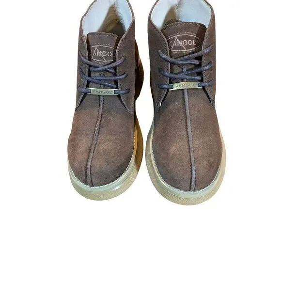 Kangol brown suede boots. In excellent condition size 7