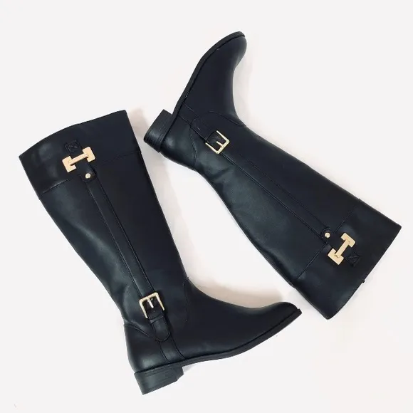 Karen Scott Delliee Black Riding Boots