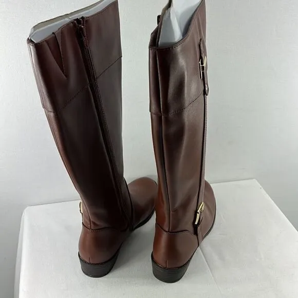 Karen Scott Deliee2 Riding Boots, Cognac size 9M