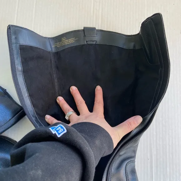 Karl Lagerfield MURET Ringed Riding Boots EUC