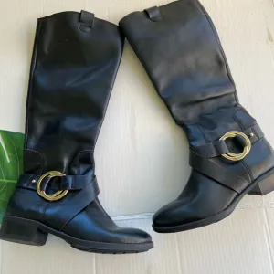Karl Lagerfield MURET Ringed Riding Boots EUC