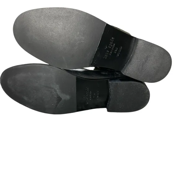 Kate Spade Black Boots Sleek Leather Design