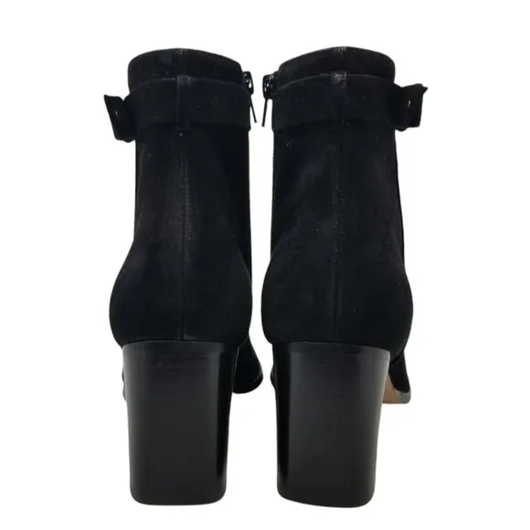 Kate Spade Black Madelaine Leather Boots
