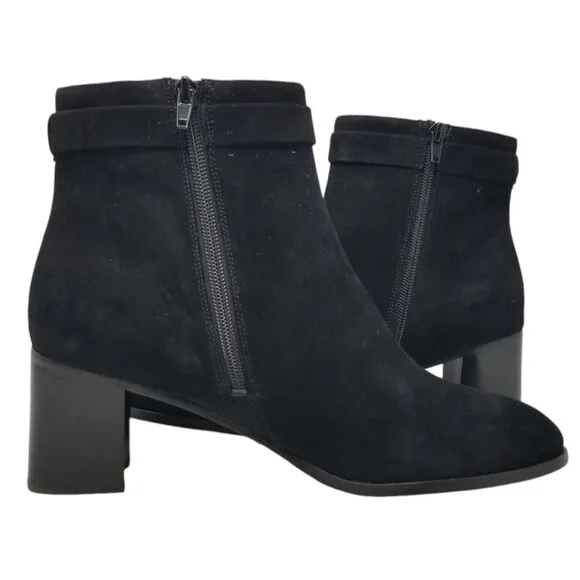 Kate Spade Black Madelaine Leather Boots