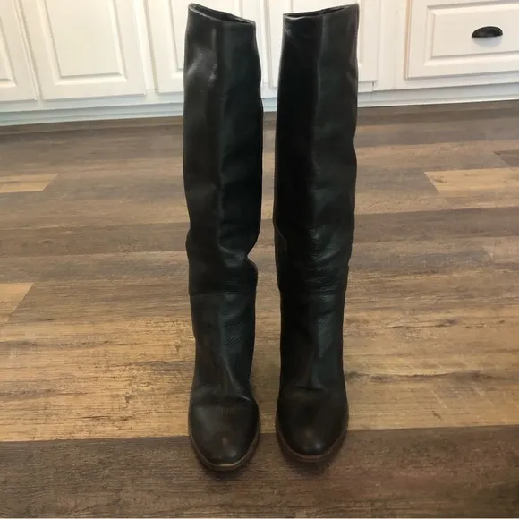 Kate Spade Mireille Black Leather Boot GUC Beautiful boots