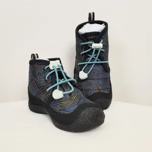 Keen Boy's Little Kid Howser II Waterproof Chukka Boots 9 Snow Rain Black Reef