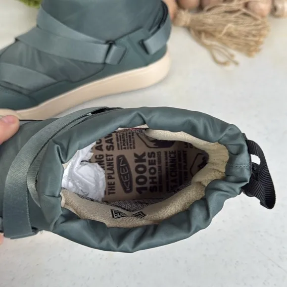 KEEN HOODZERRA WP Women's Boots 7 Dark Forest/Birch