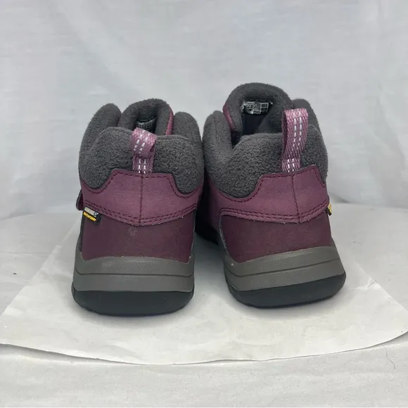Keen Kootenay Winter Snow Boots Waterproof Fleece Lined Purple Youth Girls Sz 2